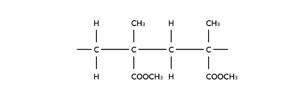 Expanded PMMA chain